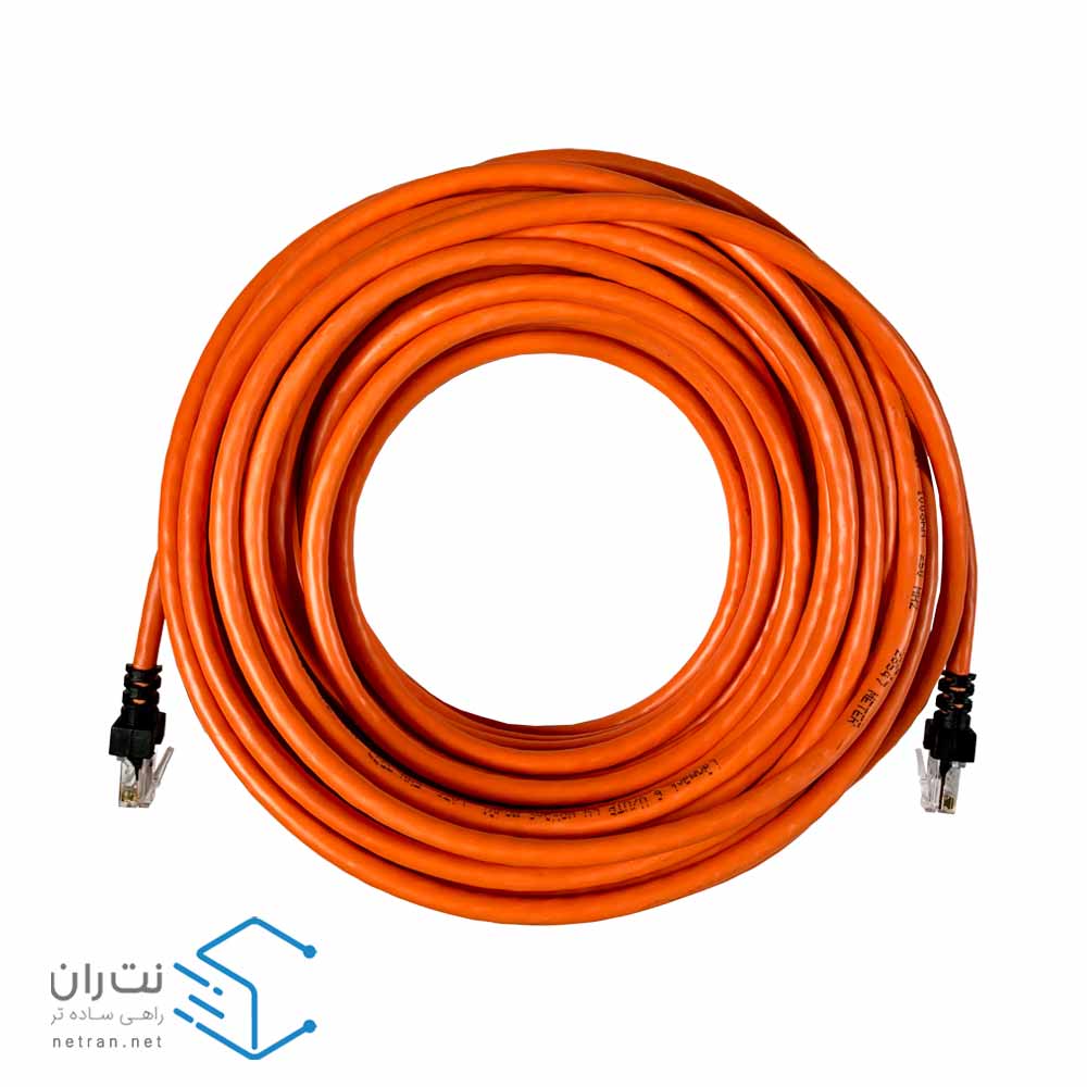 پچ کورد نگزنس (کابل لن) Cat6 UTP روکش PVC نارنجی 20 متری-1